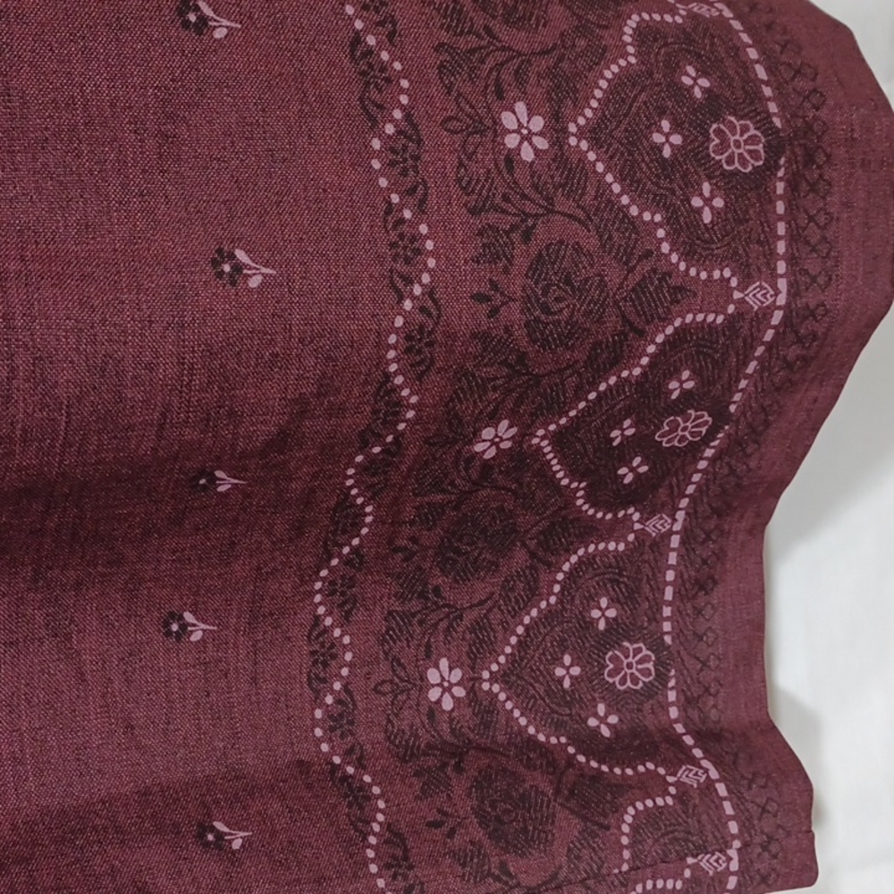 City Triangles Womens Business Work Suit Dress with Jacket Maroon Size 9 / 10 - Picture 5 of 8